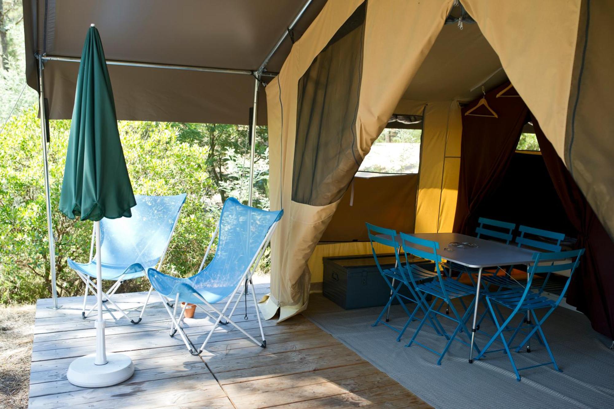 Huttopia Landes Sud Saint-Michel-Escalus Стая снимка