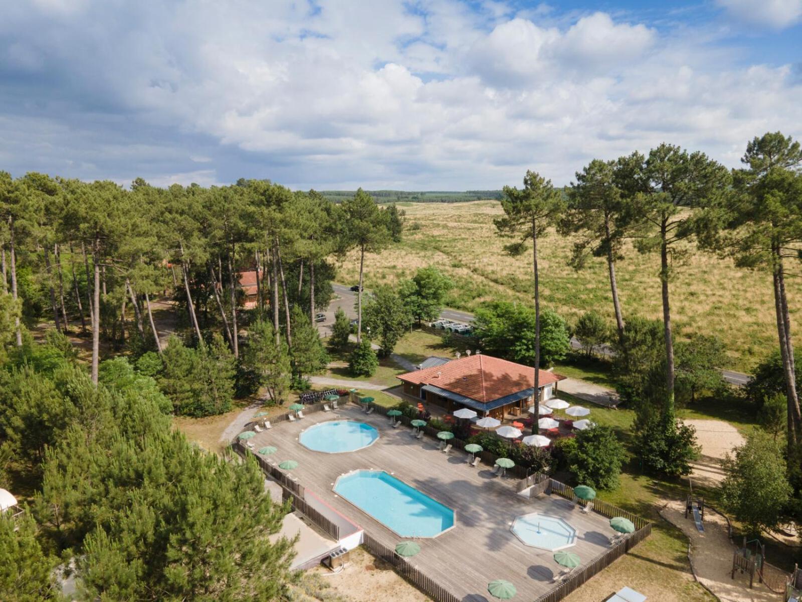 Huttopia Landes Sud Saint-Michel-Escalus Екстериор снимка